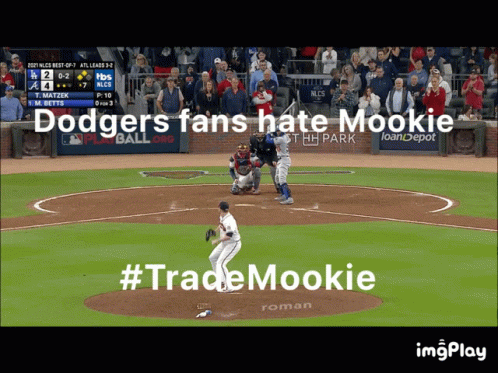 Mookie Betts Hitting And Walking GIF