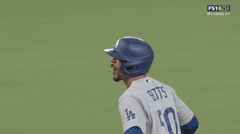Mookie Betts Jumping For Joy GIF
