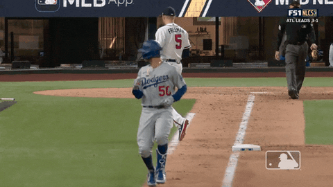 Mookie Betts Moving Backwards GIF