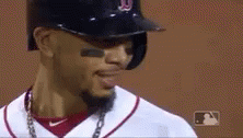 Mookie Betts Shrugging Shoulder GIF