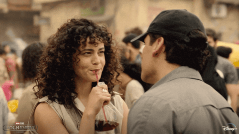 Moon Knight Layla And Marc Sweet Moments GIF