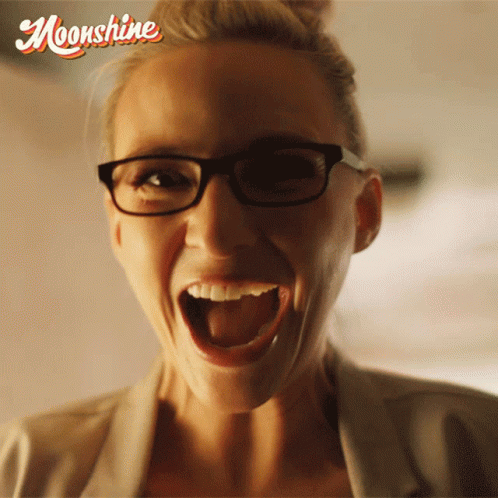 Moonshine Happy Girl Laughing GIF