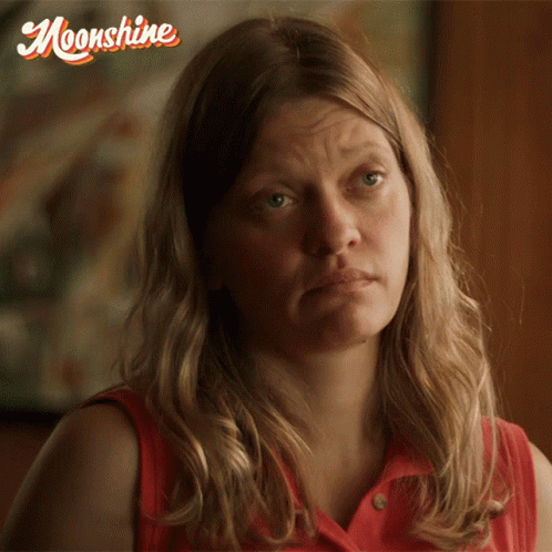 Moonshine Pissed Girl Eye Roll GIF