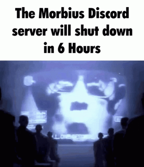 Morbius Discord Shut It Down GIF