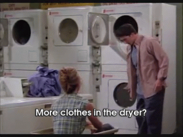 More Clothes In The Laundry Dryer? GIF