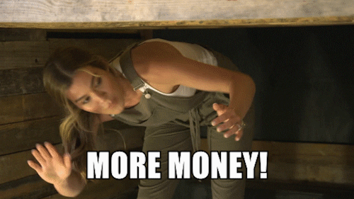 More Money Please Jojo Fletcher GIF