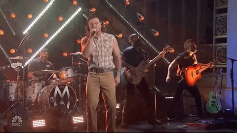 Morgan Wallen Hyped Snl Live GIF