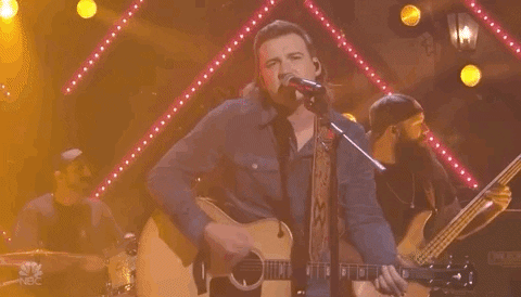 Morgan Wallen Performing On Snl GIF