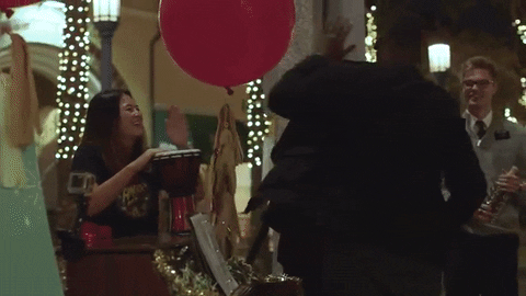 Mormon Friends Attend Celebration GIF