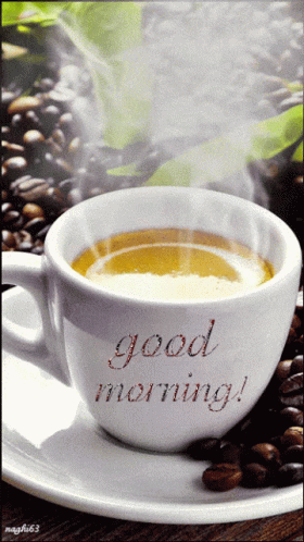 Morning Coffee Good Morning Yum Creamy GIF