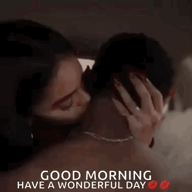 Morning Kisses Have A Wonderful Day GIF