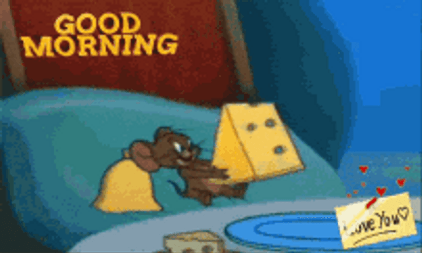Morning Tom And Jerry GIF