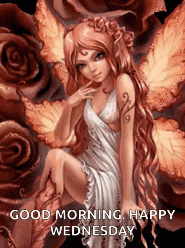 Morning Wednesday Beautiful Fairy GIF