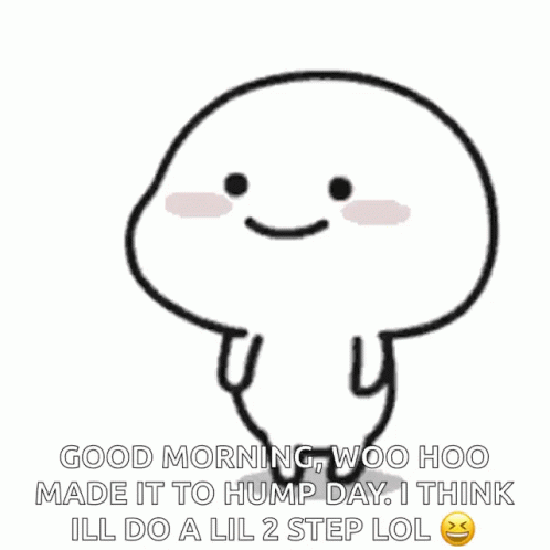 Morning Wednesday Quby Pentol Dancing GIF