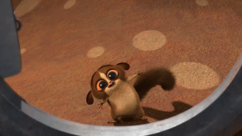 Mort Looking Curious GIF