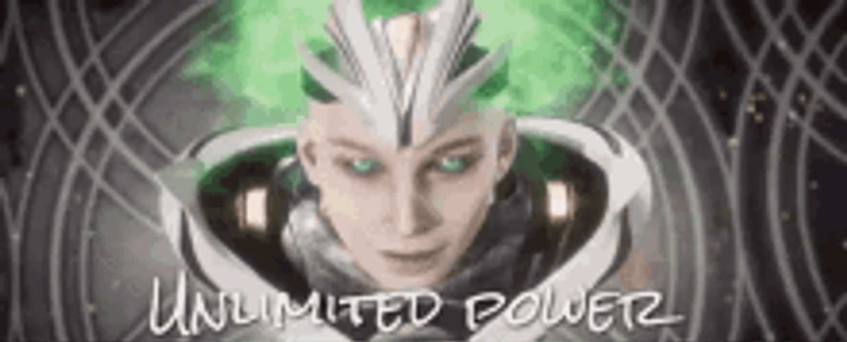 Muscled Anime Clenched Fists Unlimited Power GIF