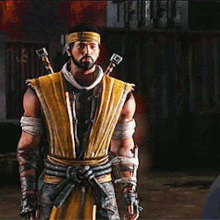 Mortal Kombat Hanzo Bowing GIF