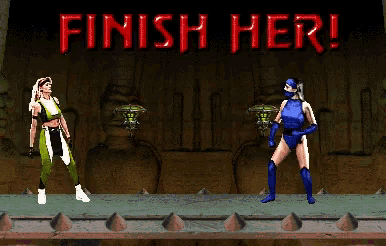 Mortal Kombat Kitana Fart GIF