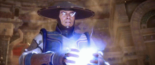 Mortal Kombat Raiden Electric Power GIF
