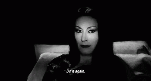 Morticia Do It Again On Addams Family Thanksgiving GIF