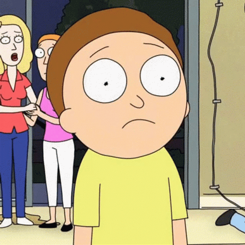 Morty Smith Aww Shucks GIF