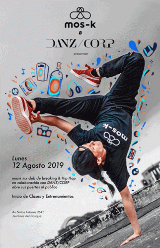 Mos-K Poster Person Doing Handstand