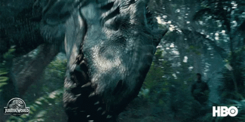 Mosasaurus Raptors Beginners GIF