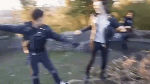 Mischievous Rocker Fans In Mosh Pit GIF