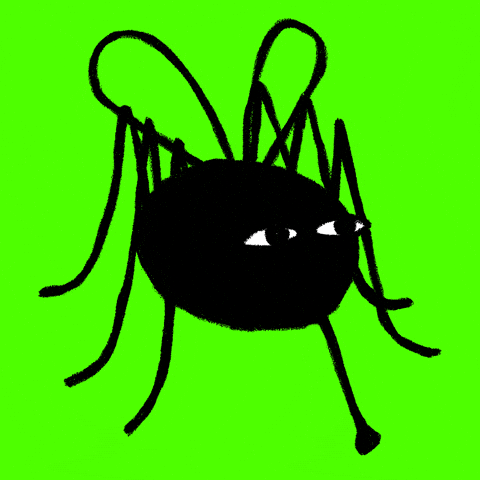 Mosquito Sucked Blood GIF