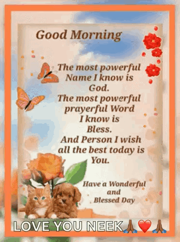 Most Powerful Name Is God Bless