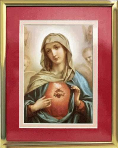 Mother Of God Virgin Mary Image Compilation GIF