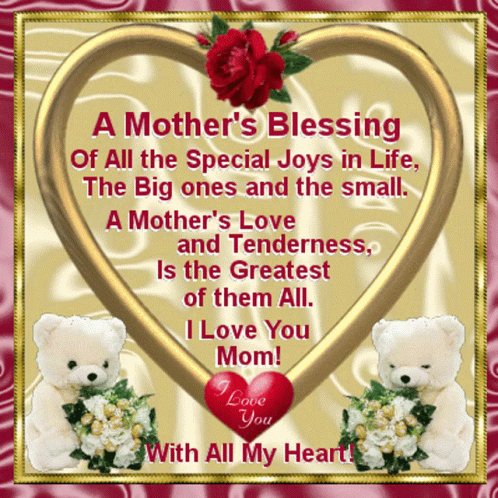 Mother's Blessing of Life's Joys