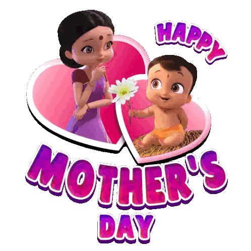 Mother's Day Card With Baby and Woman
