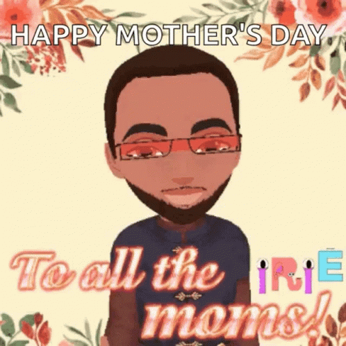 Mother's Day Card With Duck And Ducklings GIF