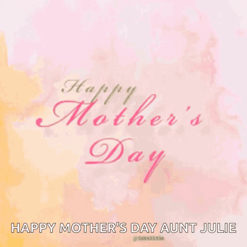 Mother's Day Card With Flowers GIF
