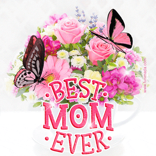 Mother's Day Card With Pink Daisies