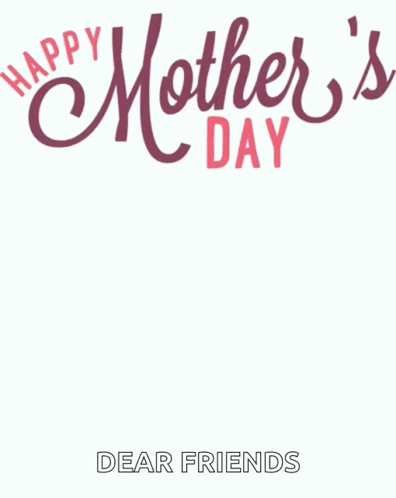 Mother's Day Card with Pink Flowers