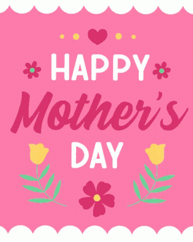 Mother's Day Card Woman Cooking And Talking GIF