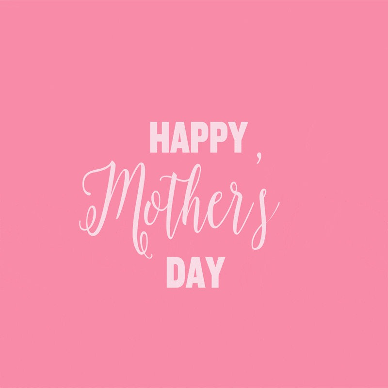 Mother's Day Colorful Lines GIF