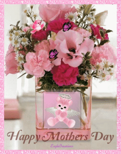Mother's Day Greeting Card With Dancing Women GIF