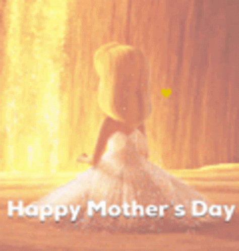 Mother's Day Greeting Card with Doll