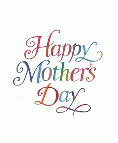 Mother's Day Greeting Card With Hearts GIF