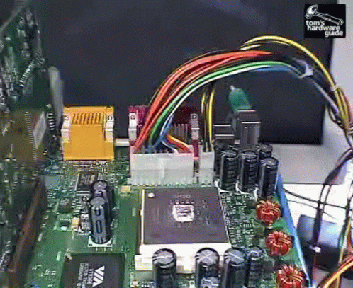 Motherboard Cpu Smoke Burning GIF
