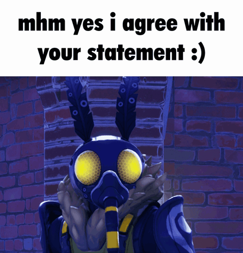 Mothmando Mhm Yes I Agree With Your Statement GIF