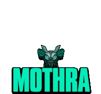 Mothra Logo Sticker GIF