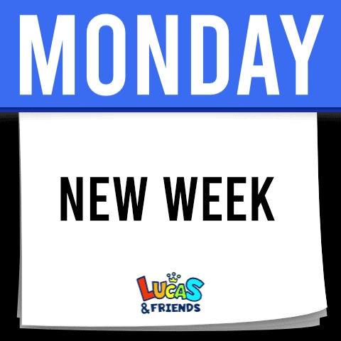 Motivational Monday Calendar GIF
