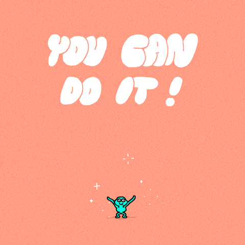 Motivational You Got This Do It Sticker GIF