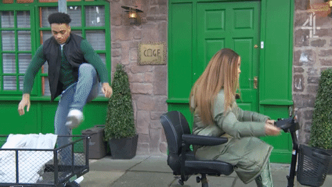 Motor Scooter Tandem Ride GIF