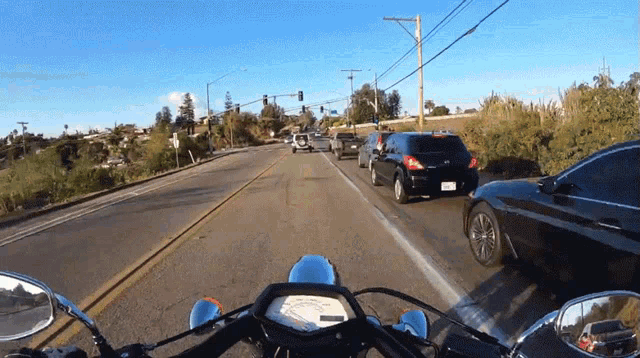 Motorcycle Road Trip GIF