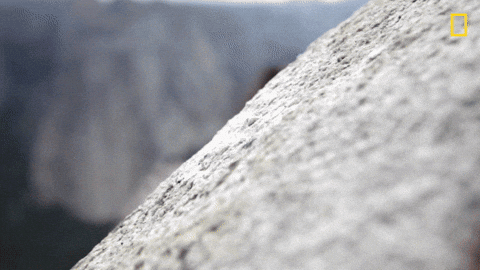 Mountain Climber Chalk His Hand GIF